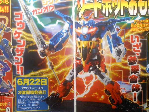 New Transformers Go Images Show Triple Changer Combiner Modes For  Kenzan, Jinbu, And Ganou Toys  (1 of 3)